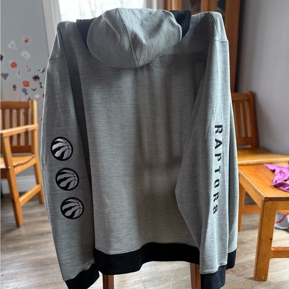 Toronto Raptors Nike Men's Therma Flex Showtime Full Zip Hoodie - Picture 1 of 5